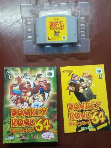Juego N64 En Caja - Donkey Kong 64