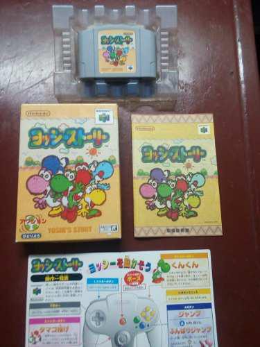Juego Nintendo 64 En Caja Yoshi Sland Japonés