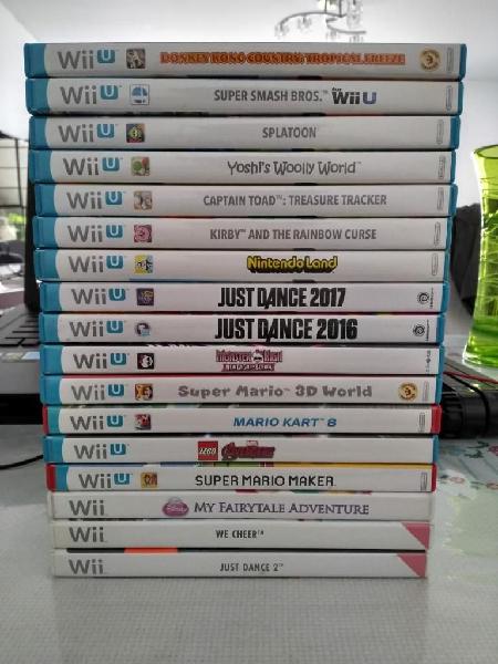 Juegos Wii Y Wii U desde 20 Soles