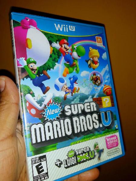 New Súper Mario U Y Luigi Wii U