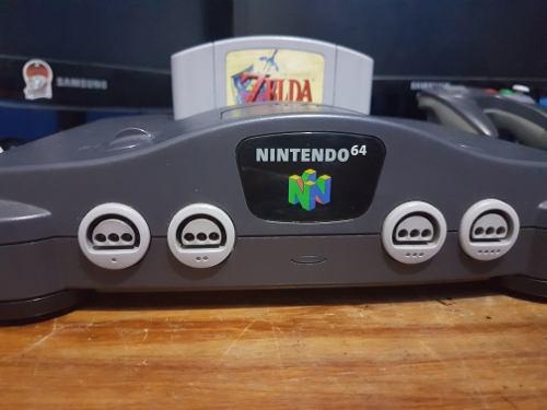 Nintendo 64 + The Legend Of Zelda Ocarina Of Time