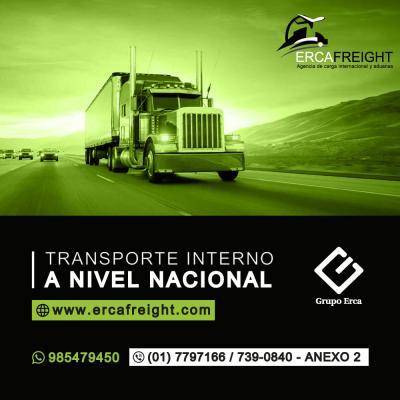 TRANSPORTE LOCAL - ERCA FREIGHT OPERADOR LOGISTICO