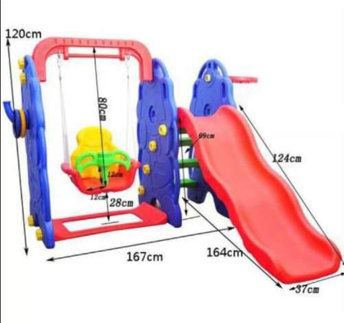 Tobogan Columpio Aro Basquet 3 En 1 Envio A Provincia