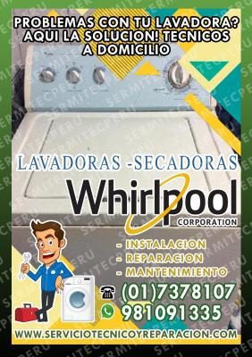 Whirlpool-Service»981091335«Tecnicos Lavadoras»Santa