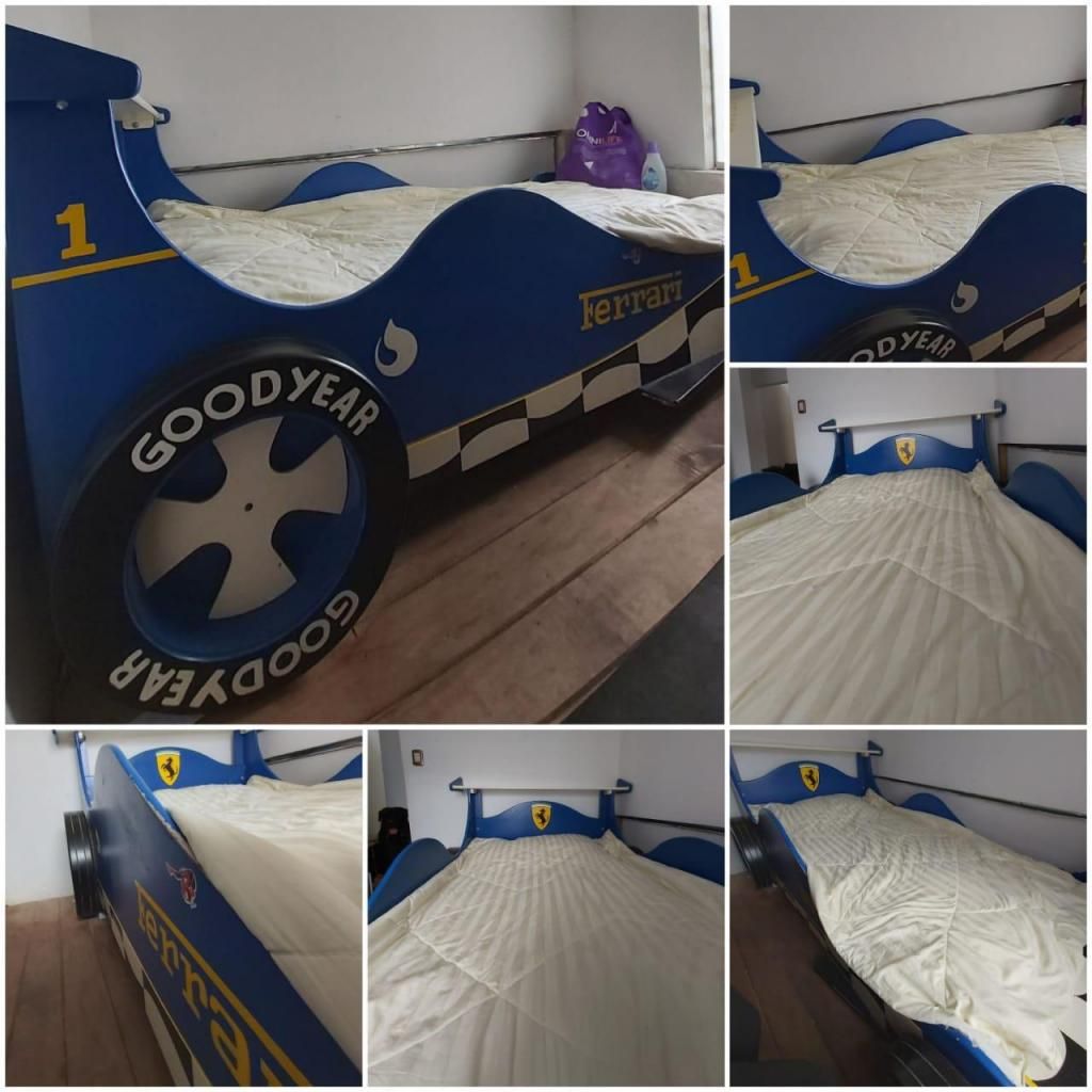 cAMA PARA NIÑO PLAZA Y MEDIA