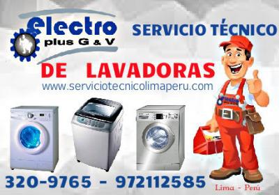 servicio desarrollado, servicio tecnico de lavadoras