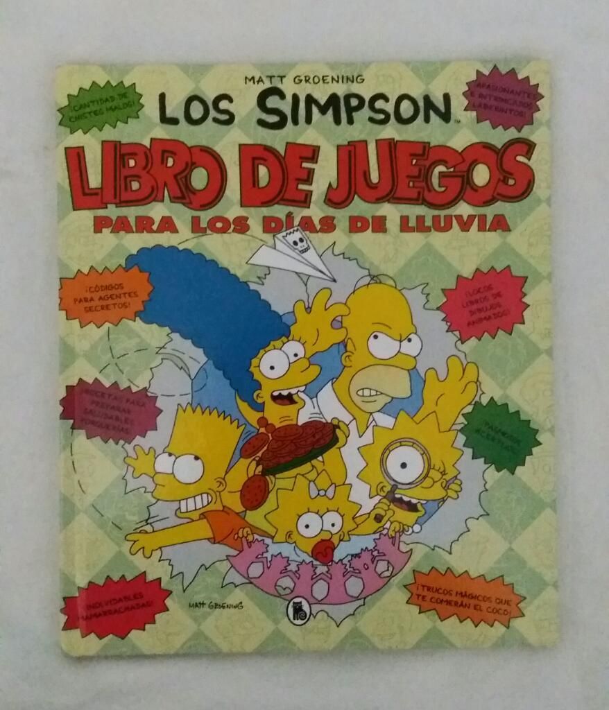 Los Simpsons Libro de Juegos