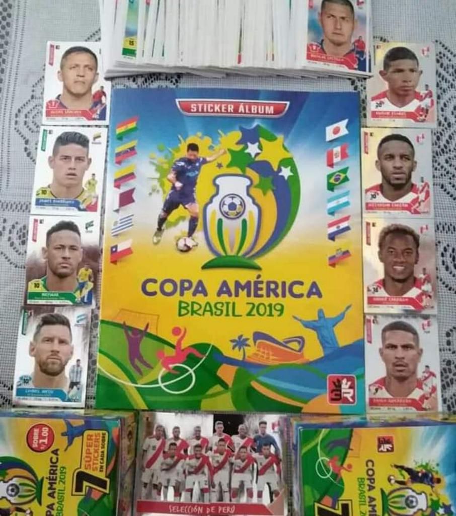 Set Completo 3 Reyes Copa America 