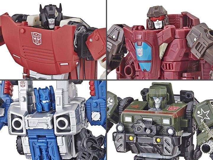 Transformers War for Cybertron: Siege Deluxe - pack de 4