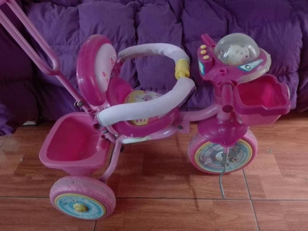 Triciclo con Guiador Remato Baby Kits