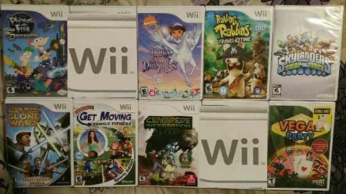08 Juegos Wii Nintendo Usados Como Nuevos