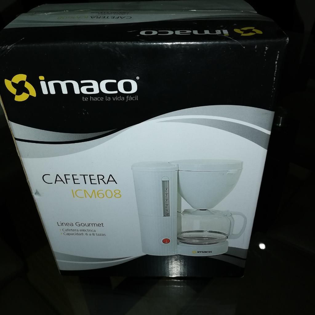 Cafetera Imaco 6 Tazas Nueva