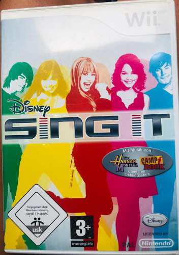Colección Sing It Hits Para Nintendo Wii