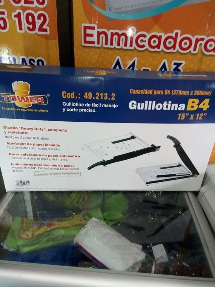 GUILLOTINA A3 CUCHILLA AUTOFILABLE.