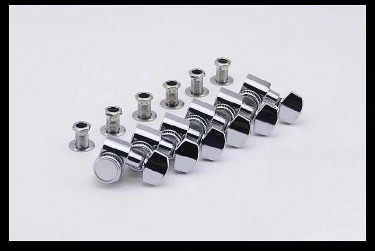 Locking Tuners 6R 2 Pin Ideal Fender Reemplazo Chromados