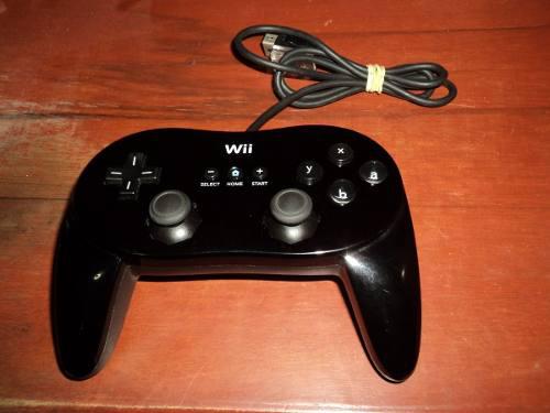 Mando Wii Classic Controller Pro Nintendo Original