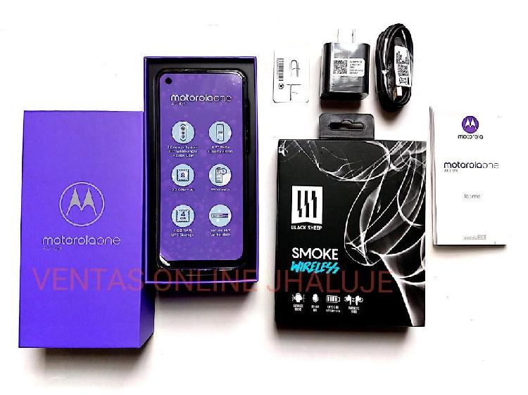 Motorola One Action 128gb con Audífonos