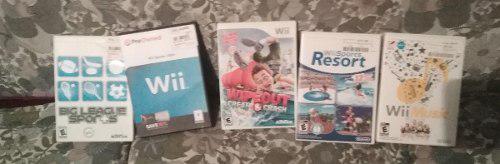 Nintendo Wii 5 Cd De Juegos Originales