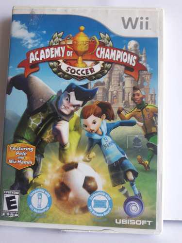Nintendo Wii Juego Academy Of Champions -soccer (original)