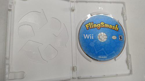 Nintendo Wii Juego Flingsmash, Original, En Excelente Estado