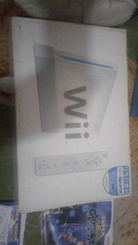 Nintendo Wii Usado Color Blanco Y Flasheado