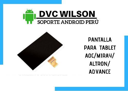 Pantalla Para Tablet Aoc/miray/ Altron/advance