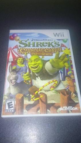 Shrek Carnival Craze Party Games - Nintendo Wii
