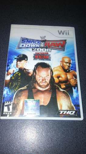 Smackdown Vs Raw 2008 - Nintendo Wii