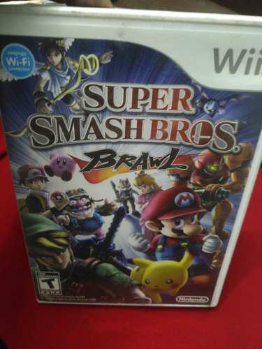 Super Smash Bros Brawl Wii - Wiiu (Original)