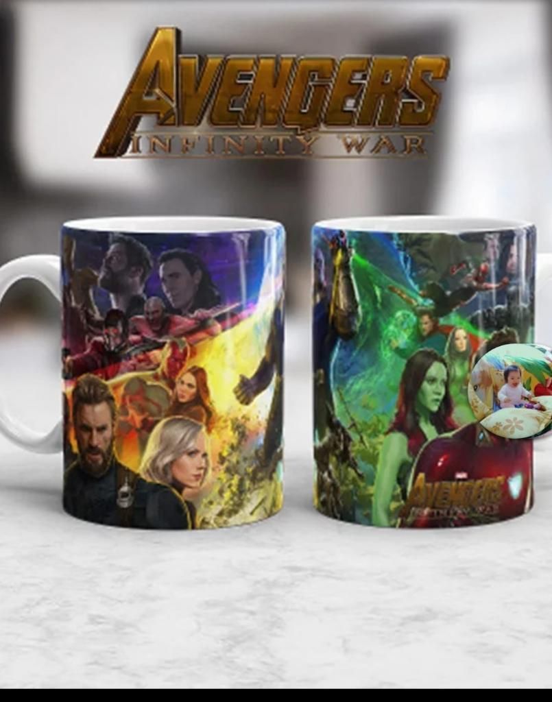 Taza Mágica Avengers End Game