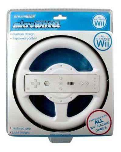 Wii Micro Wheel Blanco