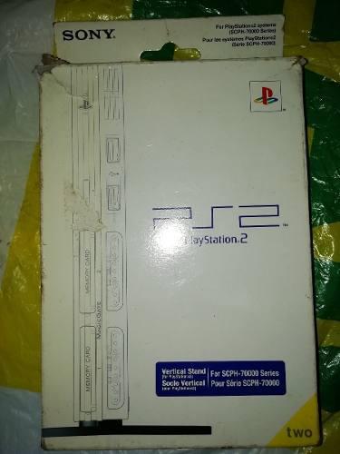 Base Vertical Para Playstation 2 Slim - Original - Ps2