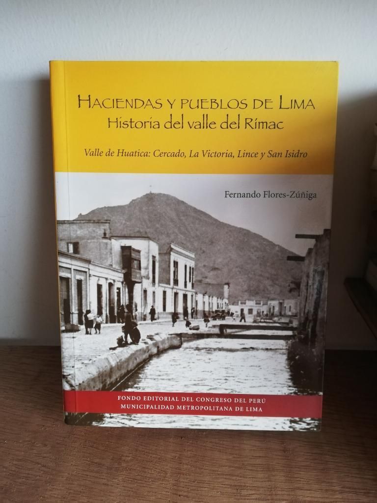 Libro Haciendas Y Pueblos de Lima Tomo 1