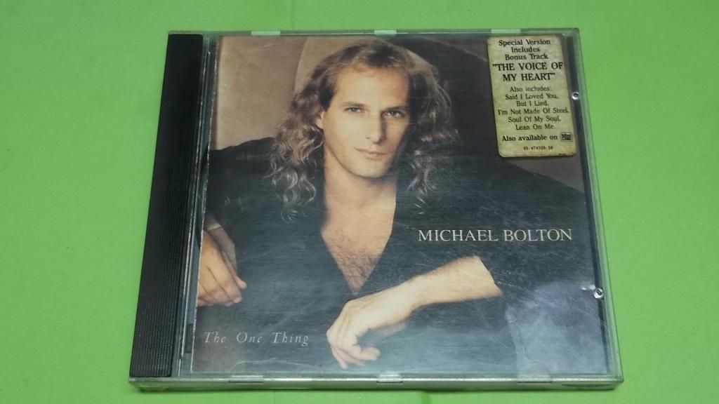 michael bolton the one thing cd original importado