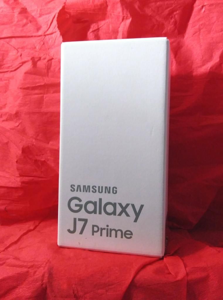 J7 Prime Caja Vacía Samsung con Manual