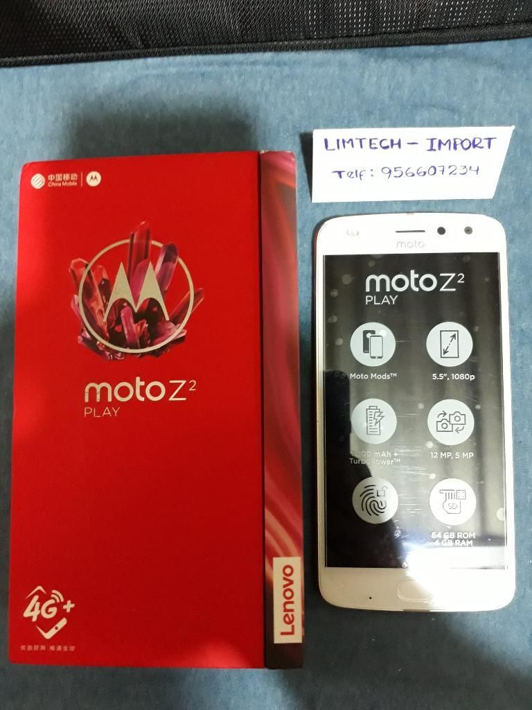Moto Z2 Play, Incluye 2 Motomods