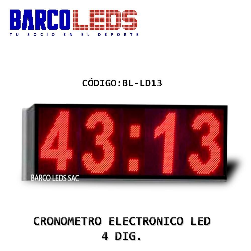 CRONOMETRO ELECTRONICO LED 4 Digitos
