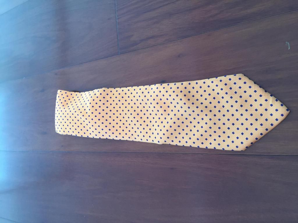 Corbata auténtica PROCHOWNICK usada como nueva