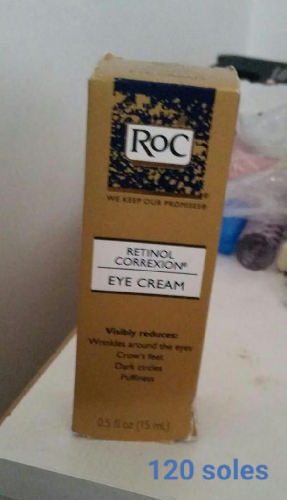 Crema contorno de ojos con retinol ROC