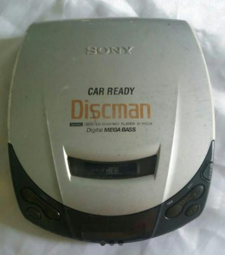 Discman Sony Car Ready D-192ck Oferta