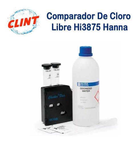 Comparador De Cloro Libre Tipo Disco Hi3875 Hanna