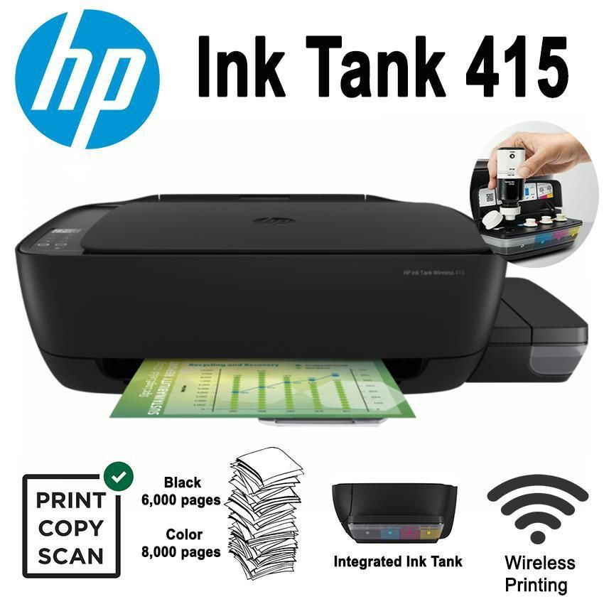 IMPRESORA HP INK TANK 415 /WIFI - NUEVA (tinta continua)