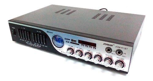Amplificador Karaoke De 120w+120w Con Bluetooth,nuevo