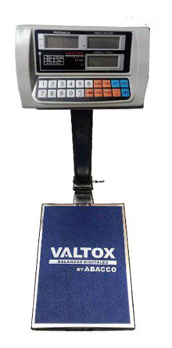 Balanza Electronica Plataforma Valtox 10gr/100kg Pantalla
