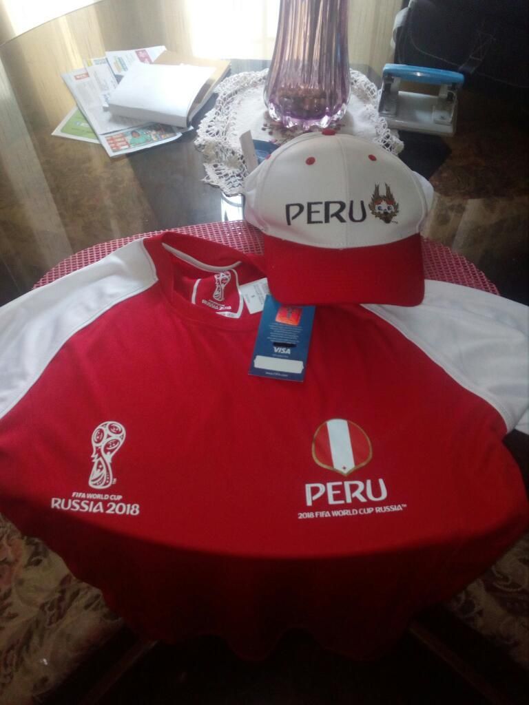 Conjunto Oficial Peru Rusia  Original