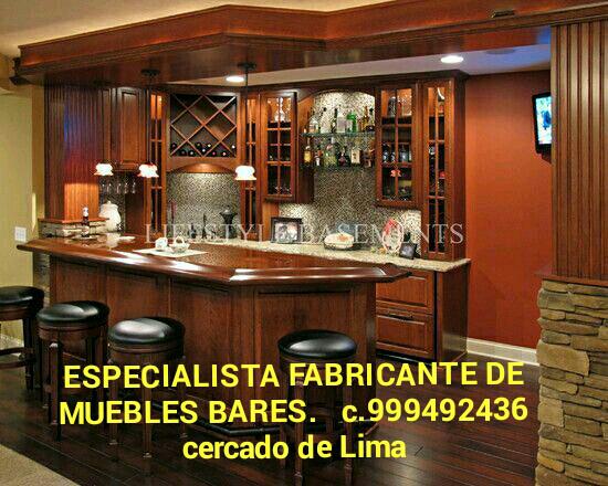Especialista fabricante de muebles bares lima perú en Lima