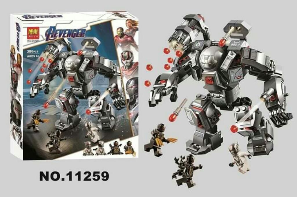 Lego Alterno Bela War Machine Avengers