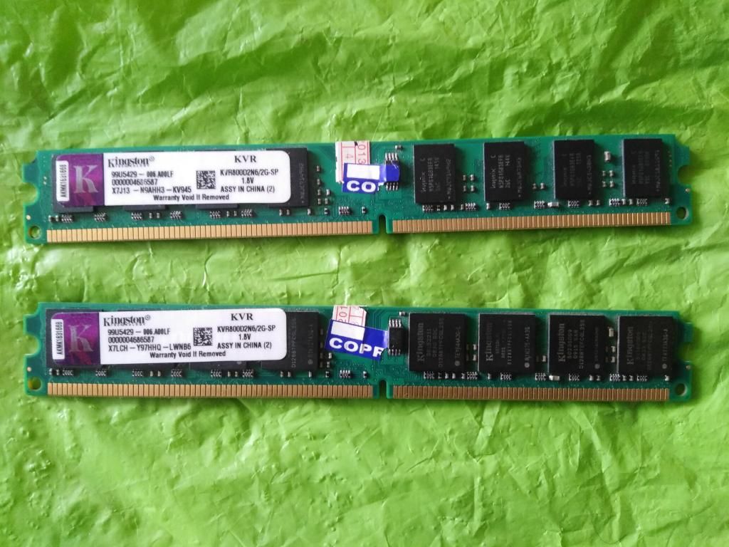 MEMORIAS Kingston KVR800D2N6/2GSP 2GB DDR2 RAM