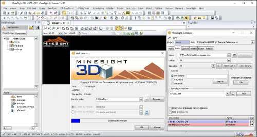 Programa / Software Minesight 3d Versión 9.50 | Permanente