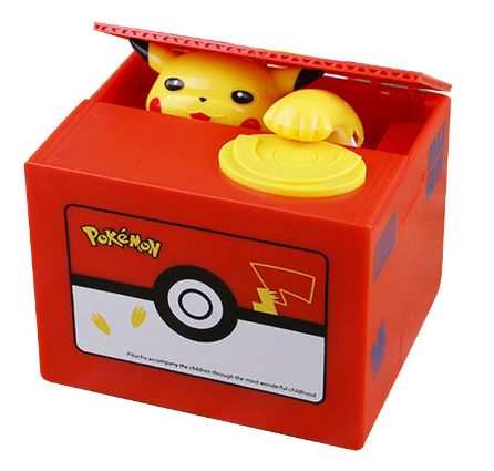 Alcancía electrónica de Pikachu